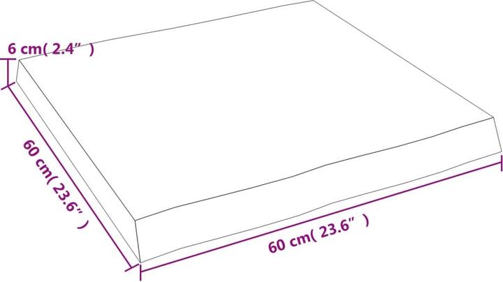 Image du produit VidaXL Chaim (60 x 60 x 6 cm)