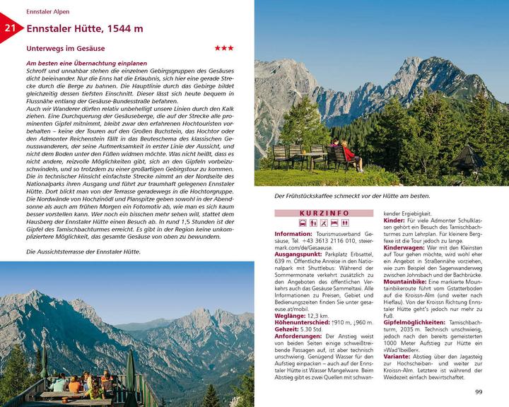 Image du produit Wandern zu Almen & Hütten - Steiermark (Allemand, Astrid Christ, Martin Marktl, 2024)