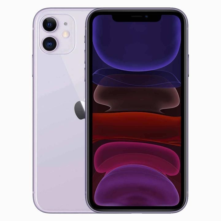Image du produit Forza Refurbished iPhone 11 (64 Go, Lila, 6.10", 12 Mpx, Double SIM, C / Bon)