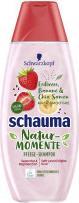 Schwarzkopf Schauma Shampoo nutri glanz, 400ml Flasche (400 ml, Flüssiges Shampoo)