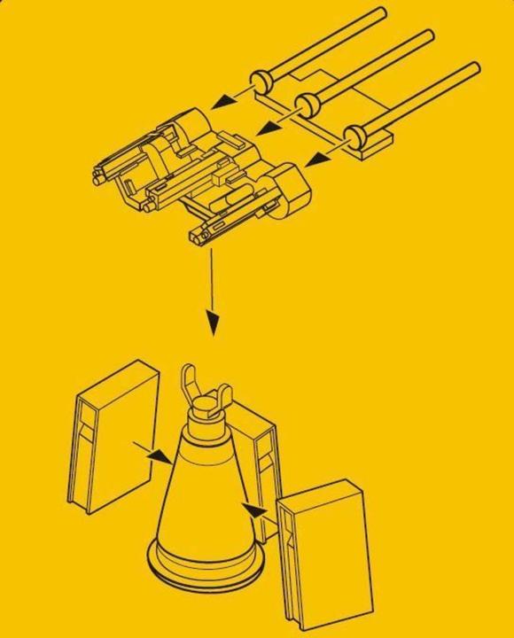 Actual product image CMK 2 cm MG 151/20 Fla Sl 151 (triplet)