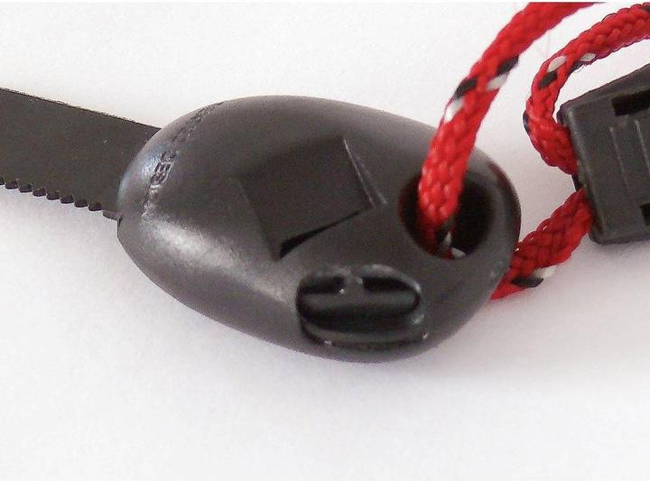 Actual product image Blanko SurvivalSet flint, whistle, saw, compass