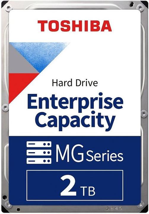 Produktbild Toshiba Harddisk Enterprice Capacity MG04 3.5" SATA 2 TB (2 TB, 3.5")