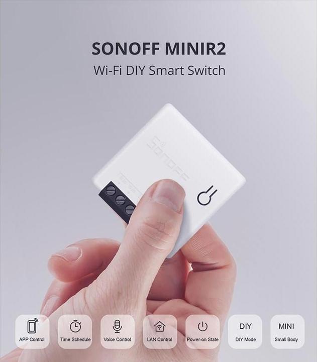 Produktbild Sonoff Mini R2 (Rolladenaktor)