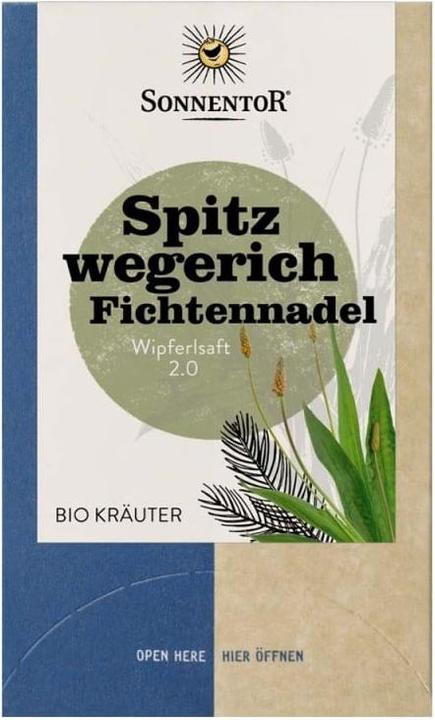 Produktbild Sonnentor Spitzwegerich Fichtennadel - Tbt (23.40 g)