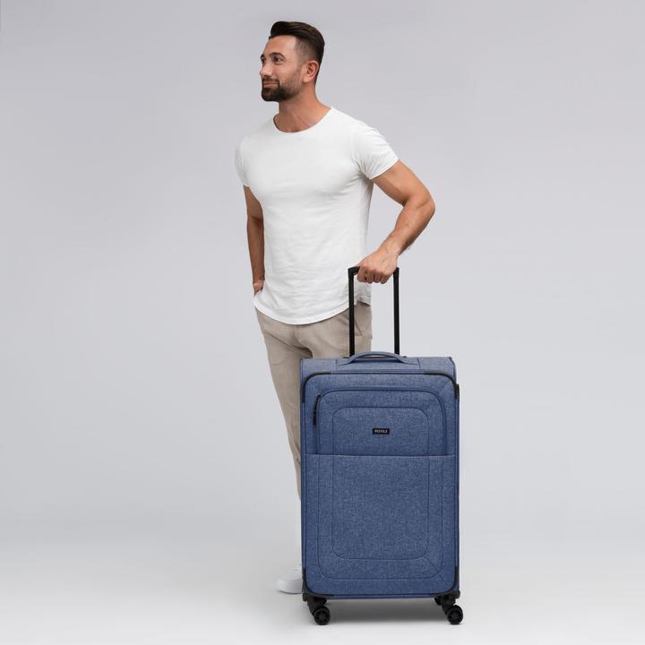 Image du produit Redolz Essentials 12 LARGE Trolley 4 roues 79 cm avec soufflet d'extension (98 l, XL (à partir de 115l))