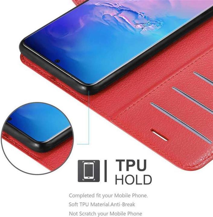 Actual product image Cadorabo Book with stand function cover (Samsung Galaxy S20 Ultra)