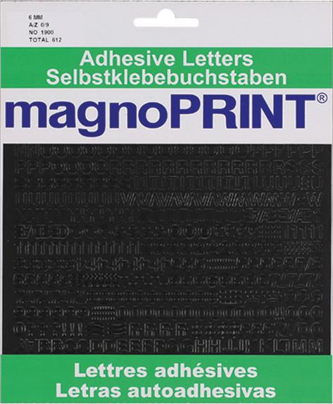 Image du produit Magnoprint Lettres autocollantes