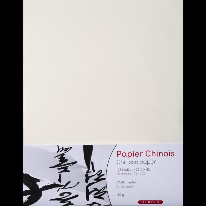Actual product image Herbin 25 FLLES DE PAPIERS CHINOIS, 26*33,5cm -