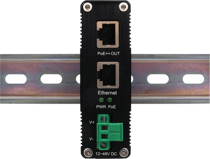 Produktbild Exsys Industrial PoE++ Gigabit Injektor 95W (802.3bt (PoE++), 90 W)