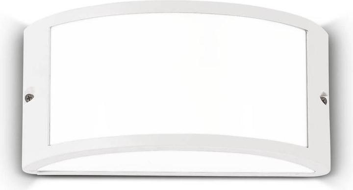 Immagine prodotto Ideal lux REX-1 Lampada da parete E27 dimmerabile Bianco IP44 092393 (E27, IP44)