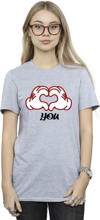 Produktbild Disney Mickey Mouse Love You Hands TShirt (3XL)