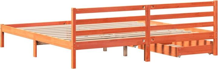 Image du produit VidaXL Lit sans matelas 200x200 (200 x 200 cm)