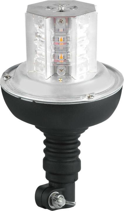 Produktbild AM RL-10, LED-Drehlicht Rundumleuchte mit flexibler Basis und DIN-​Anschluss, 9/32V