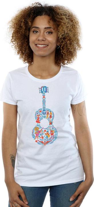 Immagine prodotto Disney Coco Guitar Pattern Maglietta Donna (XL)