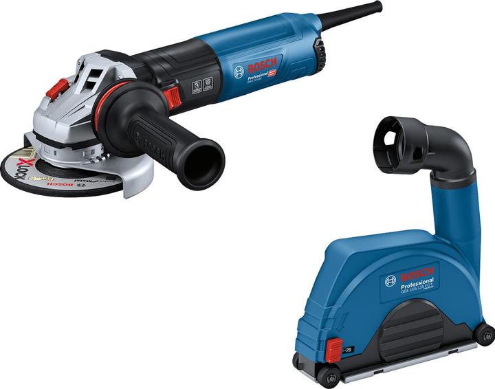 Bosch Professional Combi-Set GWS 14-125 + GDE 115/125 FC-T (125 mm)