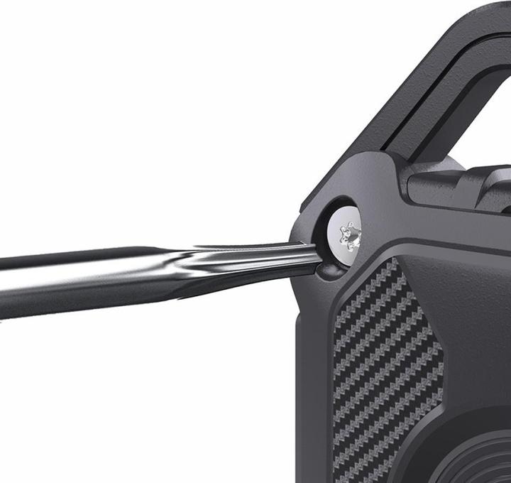 Produktbild Screenguard Apple Airtag Rugged Armor Case Hülle mit Anhänger