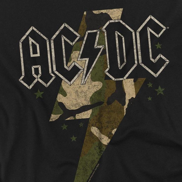 Immagine prodotto AC/DC Maglietta Bullone Camo Uomo (4XL)