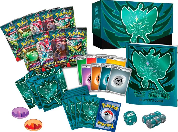 Actual product image Pokémon Twilight Masquerade (English, Elite / Top Trainer Box)