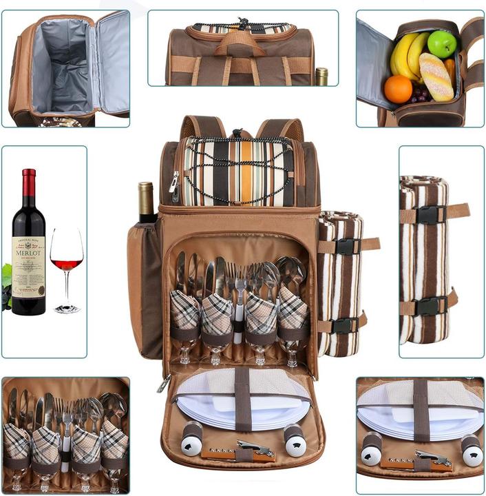 Immagine prodotto Hap Tim Zaino da picnic