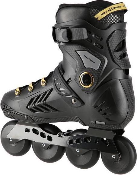 Actual product image Nils Slalom skates Extreme NA20002 black-gold - 41 (41)