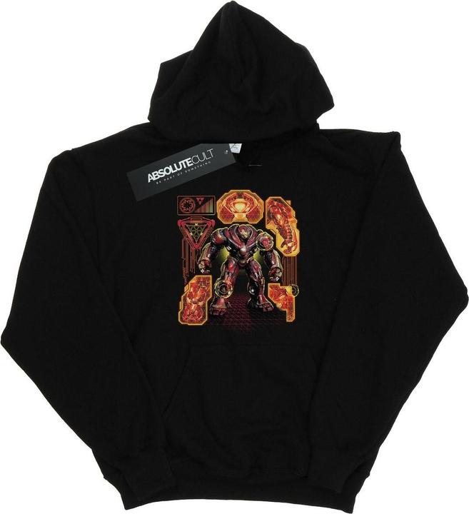 Produktbild Avengers Infinity War Hulkbuster Blueprint Kapuzenpullover Jungen (152, 158)