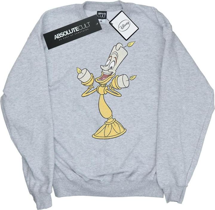 Produktbild Disney Beauty And The Beast Lumiere Distressed Sweatshirt Mädchen (152, 158)