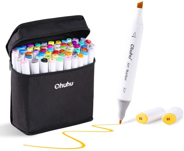 Ohuhu 80 Marqueurs de couleur (Multicolore, 80 x)