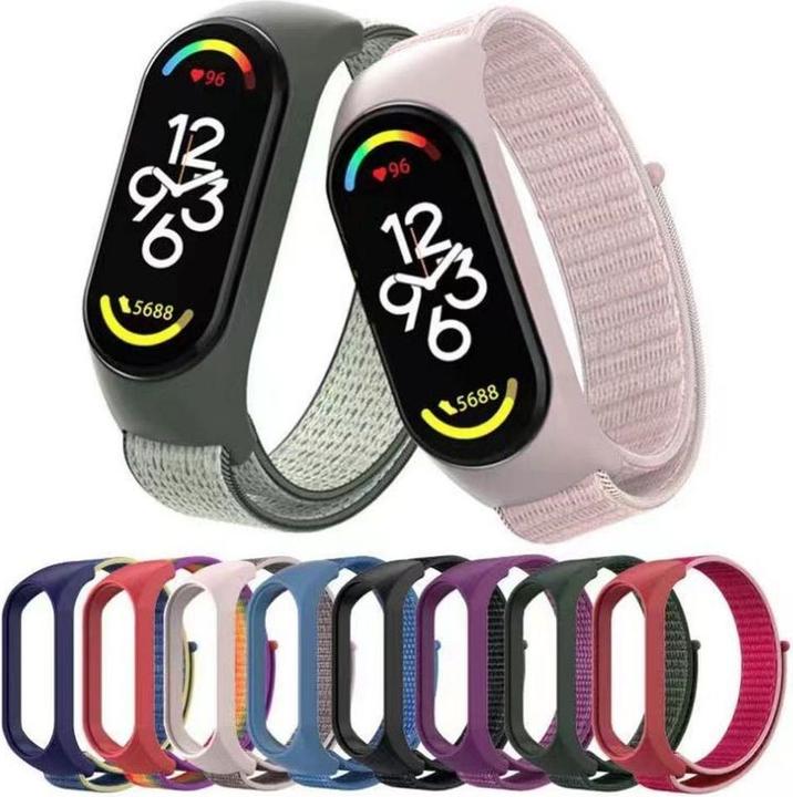 Immagine prodotto OEM Strap Nylon strap for XIAOMI Mi Band 5 / 6 / 7 pink (07) (Nylon)