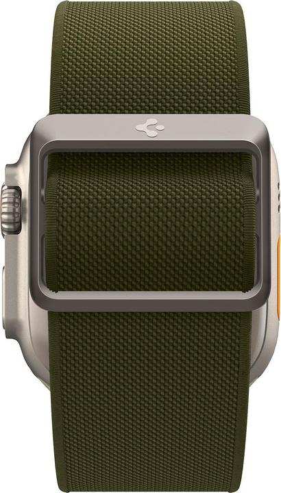Produktbild Spigen Fit Lite Band für Apple Watch Series 42, 44, 45, 49 mm - khaki (42 mm, 44 mm, 45 mm, 49 mm, Nylon, Fabric, Stainless Steel)