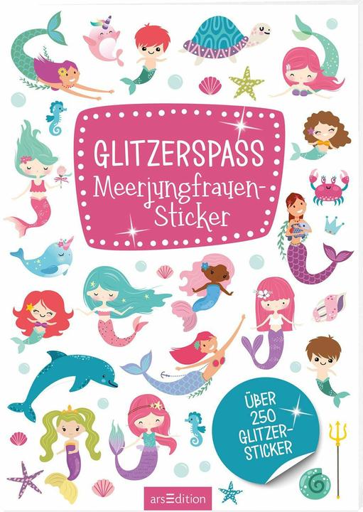Produktbild ARS Glitzerspass Meerjungfrau-Sticker