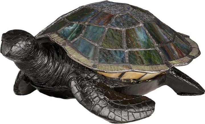 Actual product image Elstead Lighting Tiffany Animal Lamps LED table lamp G9 vintage bronze (240 lm, G9)