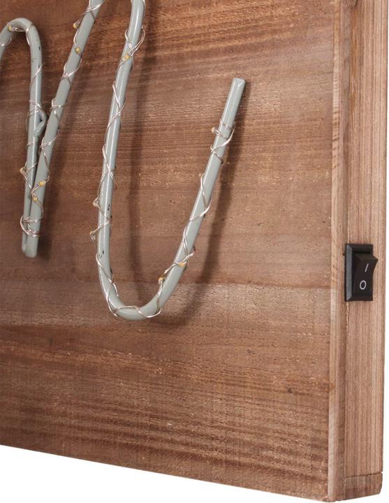 Produktbild Swisshandel24 LED-Holzschild, Leuchtbild Wandbild, Landhaus - 28x72x3cm, dream (28 x 72 x 3 cm)