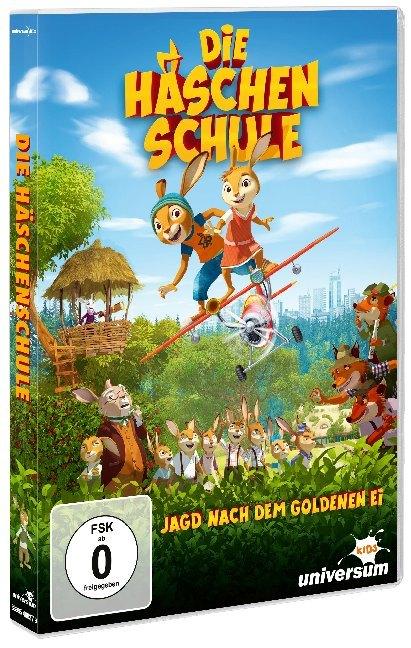 Actual product image The Bunny School - Hunt for the Golden Egg (DVD, 2017, German)