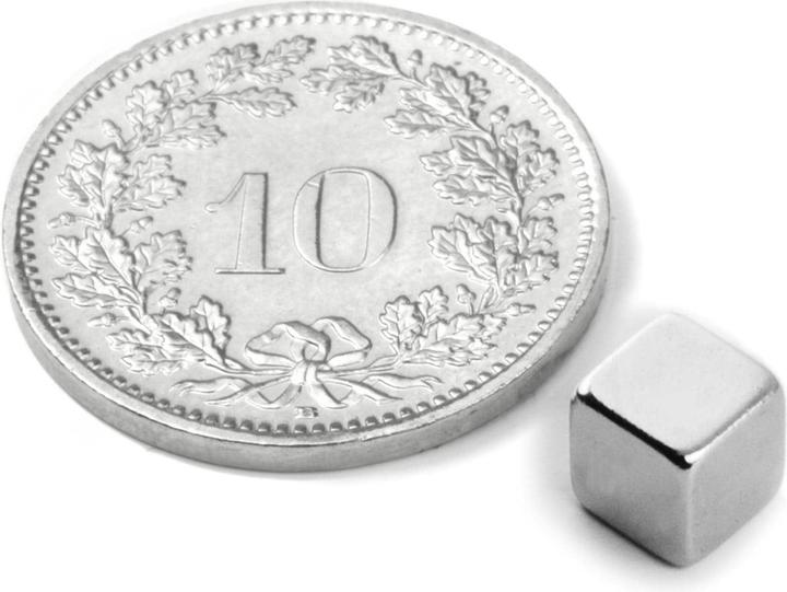 Supermagnete Magnete a cubo (10 x)