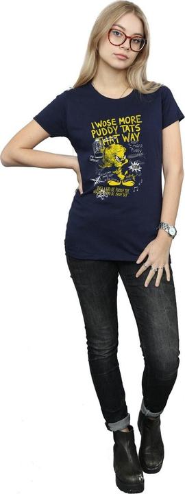 Image du produit Looney Tunes - T-shirt MORE PUDDY TATS - Femme (M)