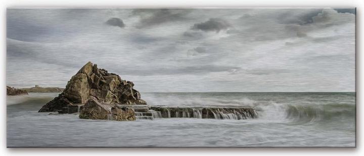Immagine prodotto Trenddeko Roccia nel surf - Panorama (30 x 80 cm)