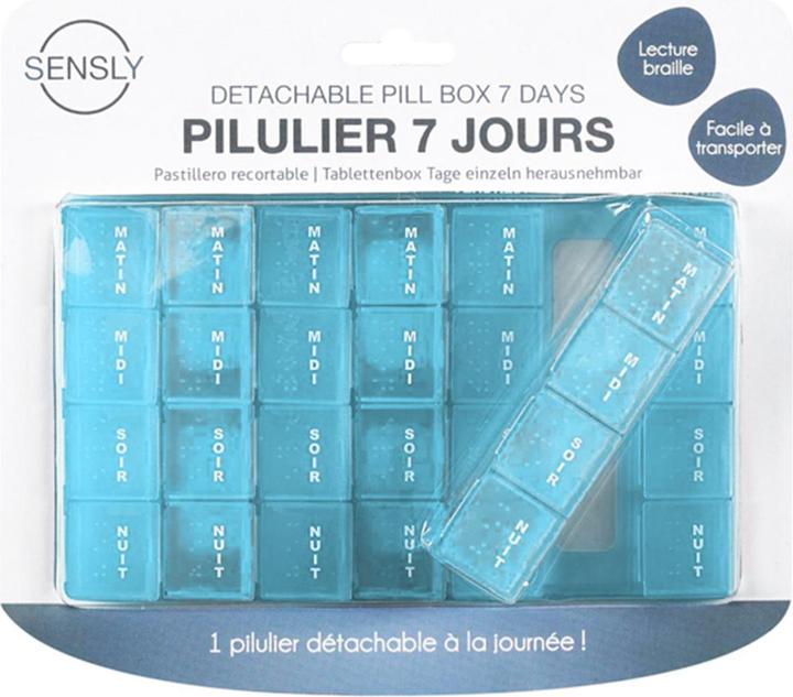 Image du produit Sensly Pilulier pelable - 7 jours - Confortable et sûr.