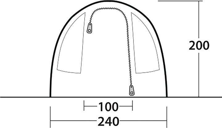 Produktbild Outwell Sky 2 (Tunnelzelt, 10.90 kg, 2 Personen)