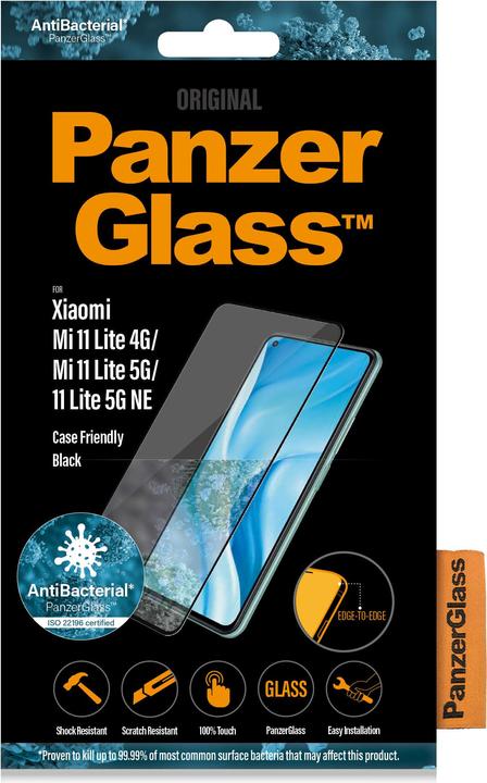 Actual product image PanzerGlass 8042 Mobile Phone Screen Protector Film Xiaomi (1 Piece, Xiaomi Mi 11 Lite)