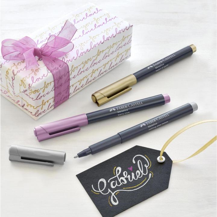 Actual product image Faber-Castell Metallics (Multicolor, 1.50 mm, 6 x)