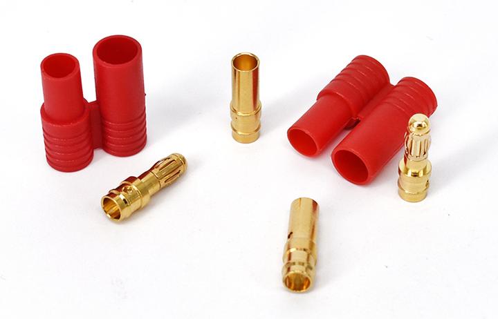Swaytronic Sistema di connettori LiPo HXT 3.5mm placcati in oro 5 coppie