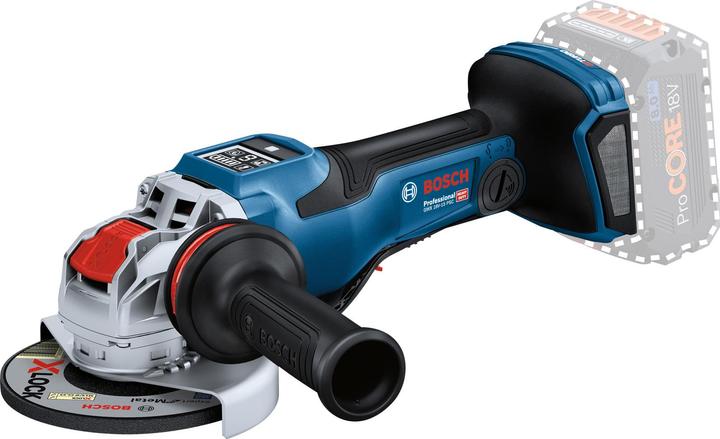 Safety cover, GWX 18V-15 PSC, Additional handle Vibration Control, Clip-on metal safety guard