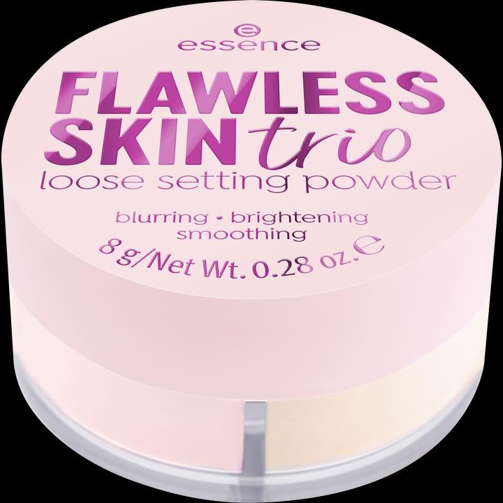Image du produit essence FLAWLESS SKIN trio loose setting powder poudre libre fixatrice