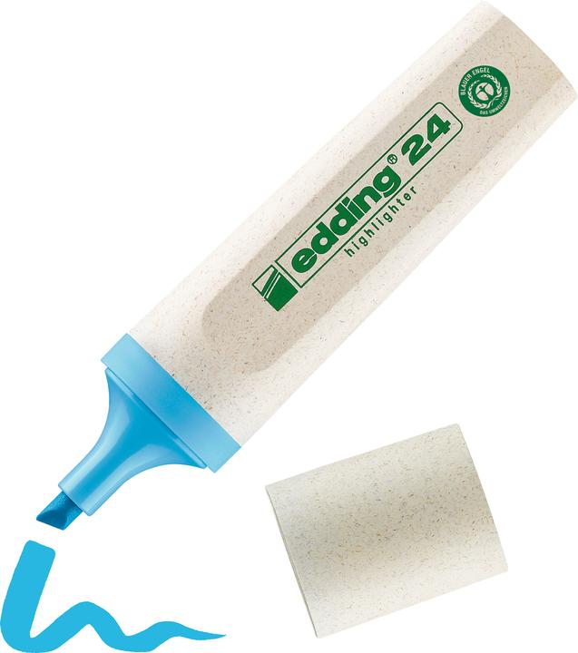 Image du produit Edding Surligneur EcoLine 24 (Bleu clair, 5 mm, 1 x)