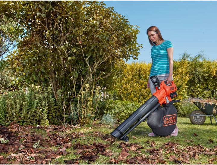 Productafbeelding Black & Decker BCBLV3625L1 Solo (Oplaadbare batterij, Bladzuiger, Vacuüm en ventilator, Bladblazer)