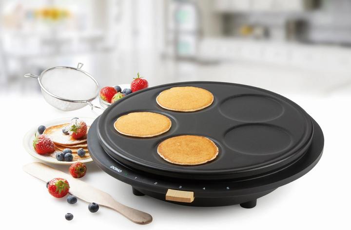 Actual product image Domo Pancake maker with 5 baking plates