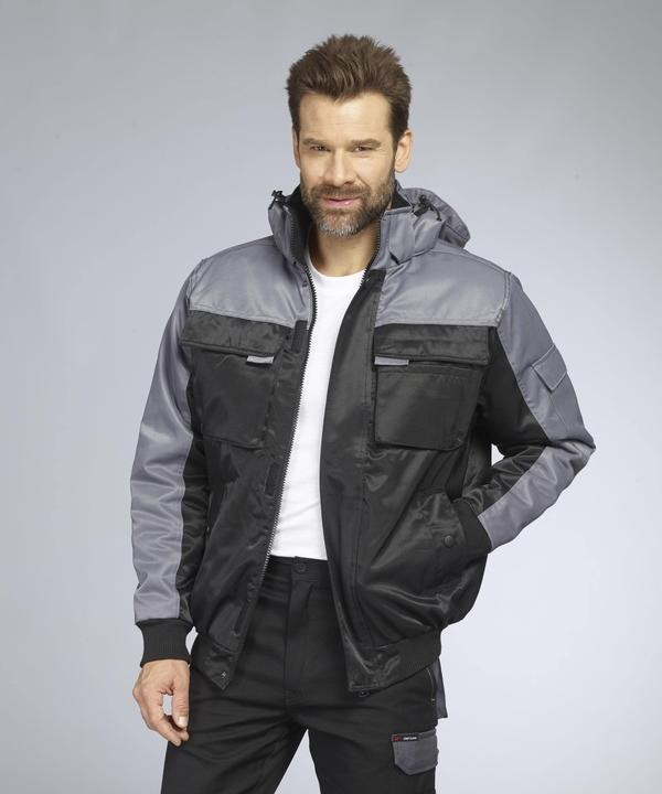 Produktbild Wisent Work Wear Funktionsjacke Farbe grau/schwarz, Gr.2XL (XXL)