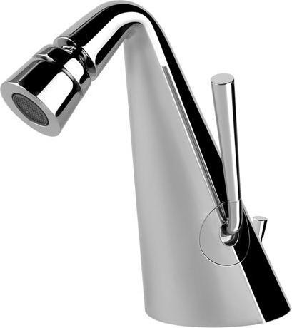 Produktbild Gessi Cono Bidet-Einhebelmischer, mit Ablaufgarnitur 1 1/4, Ausladung 113 mm, 45007