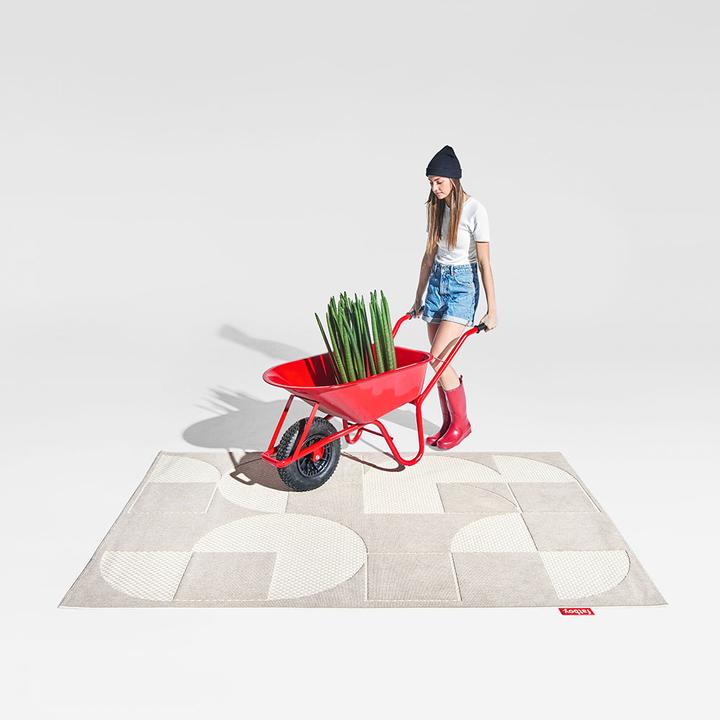 Fatboy Carpretty Petit Jigsaw Cream/White (160 x 230 cm)